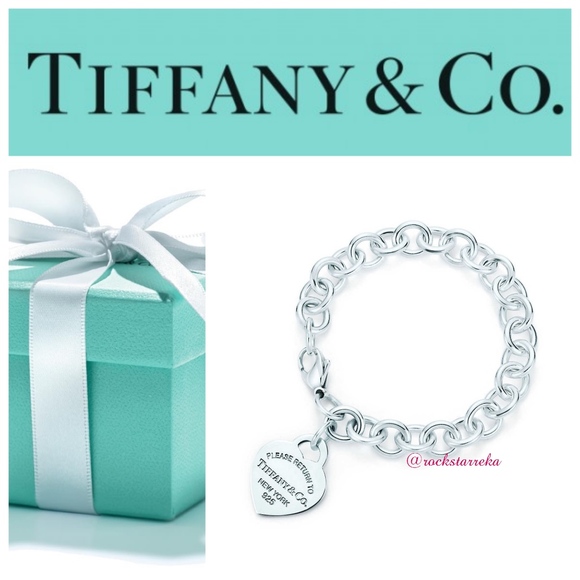 Tiffany & Co. Jewelry - ✨Authentic Tiffany & Co Return Heart Tag Bracelet✨